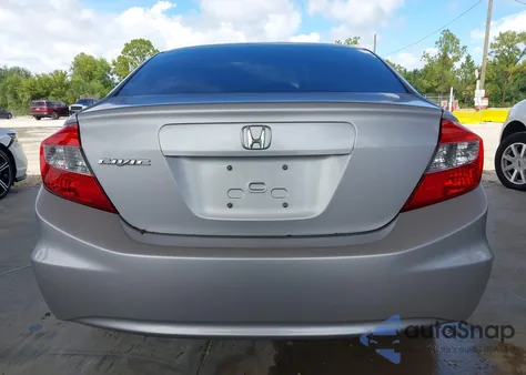 2012 Honda Civic Lx from USA, damaged, VIN 19XFB2F54CE333297